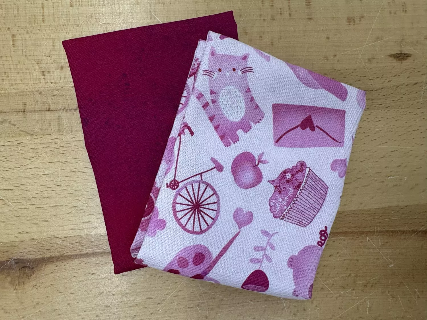 I Spy in Magenta Placemat KIT - Makes 1 Placemat - 12" x 16"