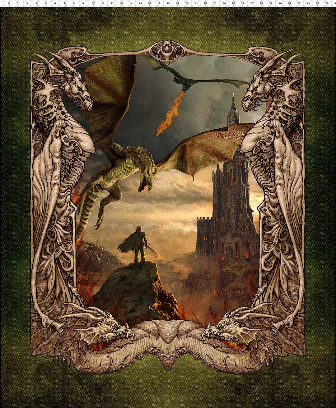 In The Beginning Dragons The Ancient Dragons Scene Panel 10DRG1 ^