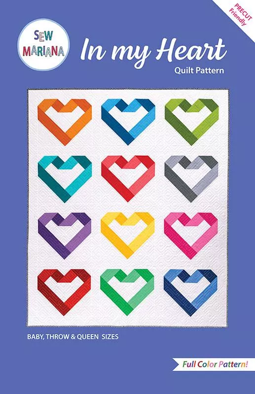 In My Heart Pattern : #SMA101 - Sew Mariana#1