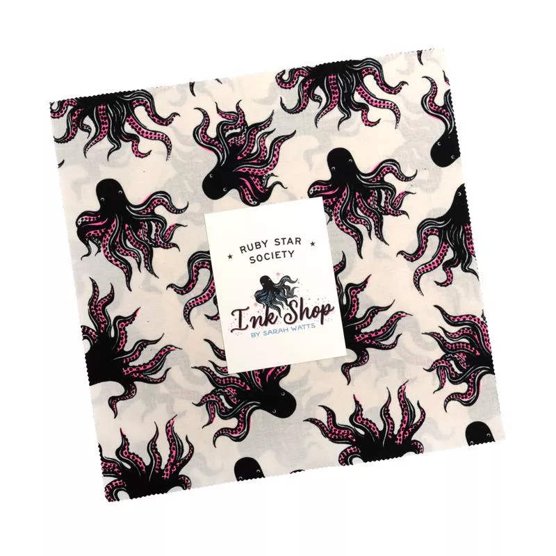 Ink Shop : 10" Squares - Layer Cake - #RS2139LC - Sarah Watts