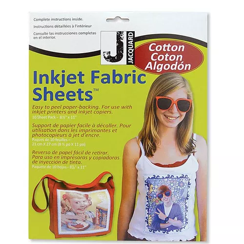 Inkjet Cotton Sheet 8.5x11 10ct JAC9701