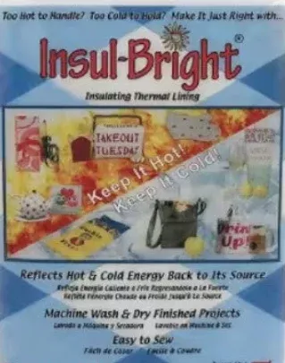 Insul-Bright - Needled Insulated Lining - 1/2 Yard Package
