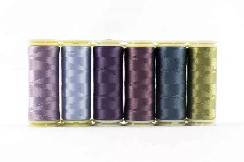 InvisaFil Thread Mini Pack B010 - Tones That Meld - (6 spools x 437yds)