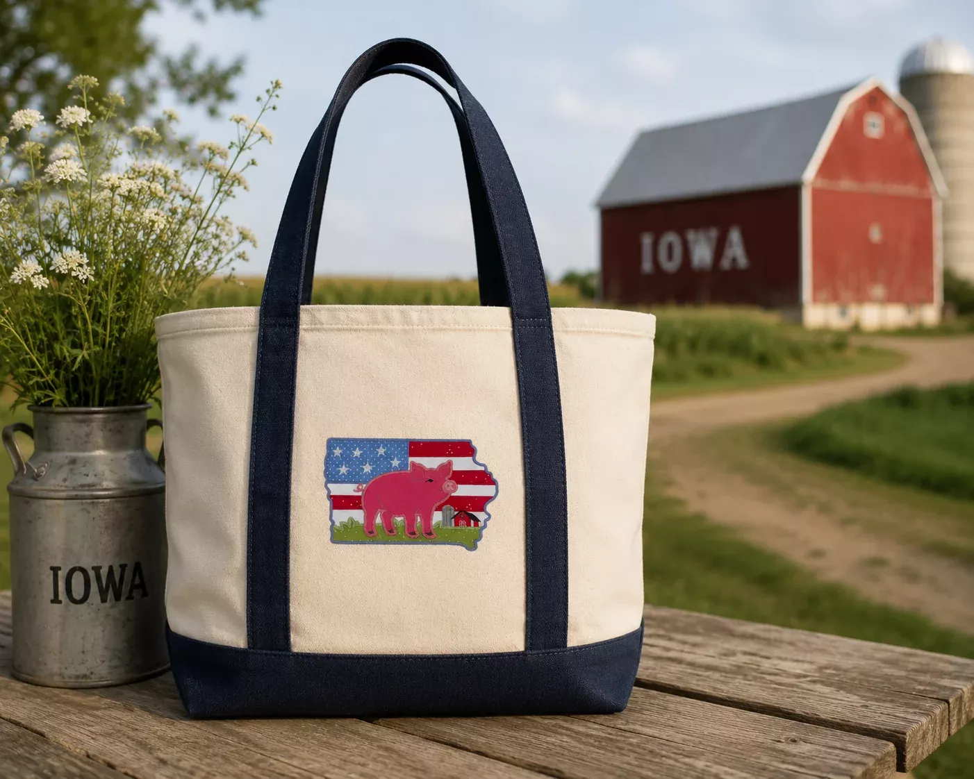 Iowa -Rock My State Design Set (Downloadable Machine Embroidery Design)