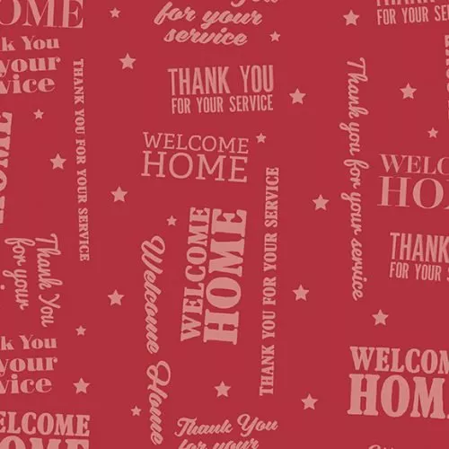 Island Batik Fabrics Suite B 922114360SB WelcomeHome Military Red Text843700162032 ^