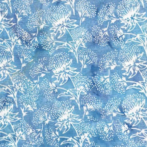 Island Batik Rayon Allium Herb Fabric