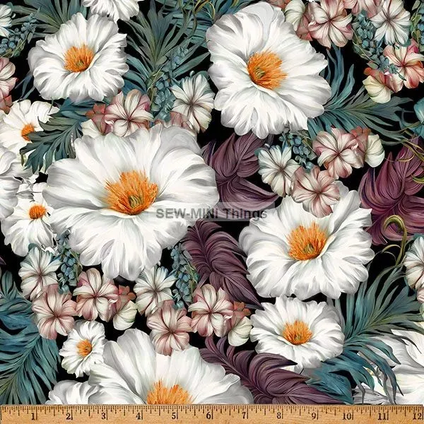 ISLAND BOUQUET FROM HOFFMAN FABRIC
