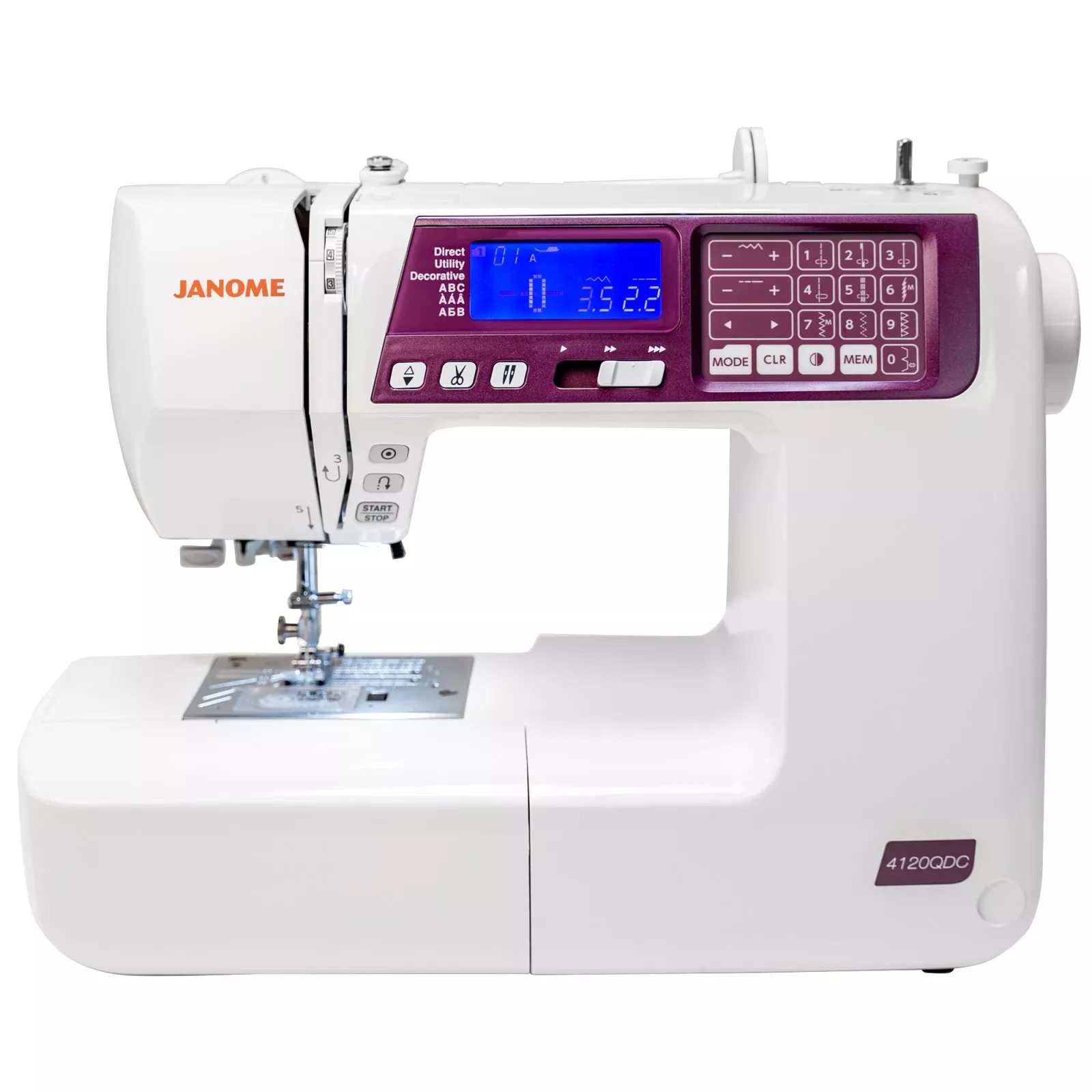 Janome 4120QDC-G Computerized Sewing Machine