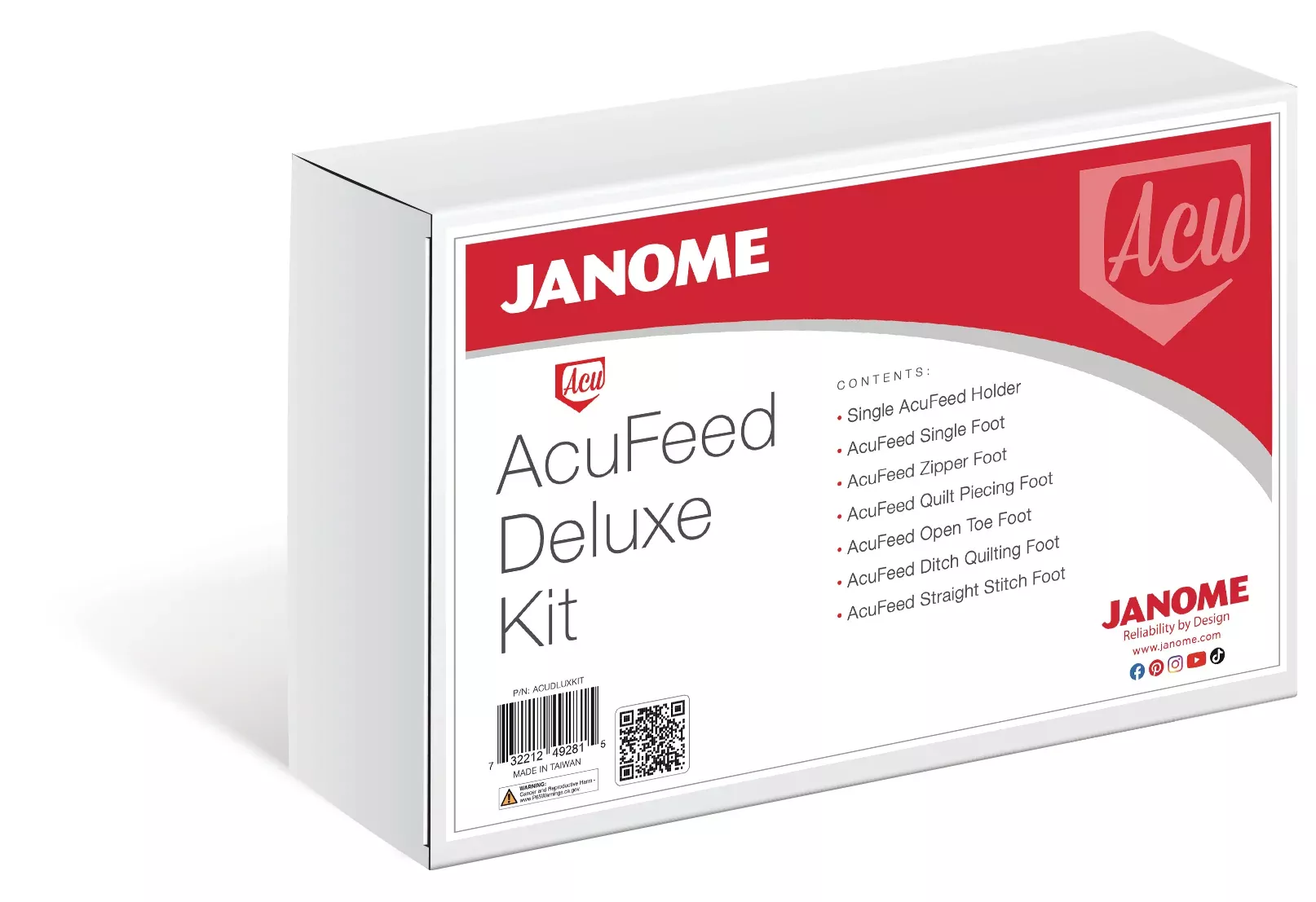 Janome - AcuFeed Deluxe Kit