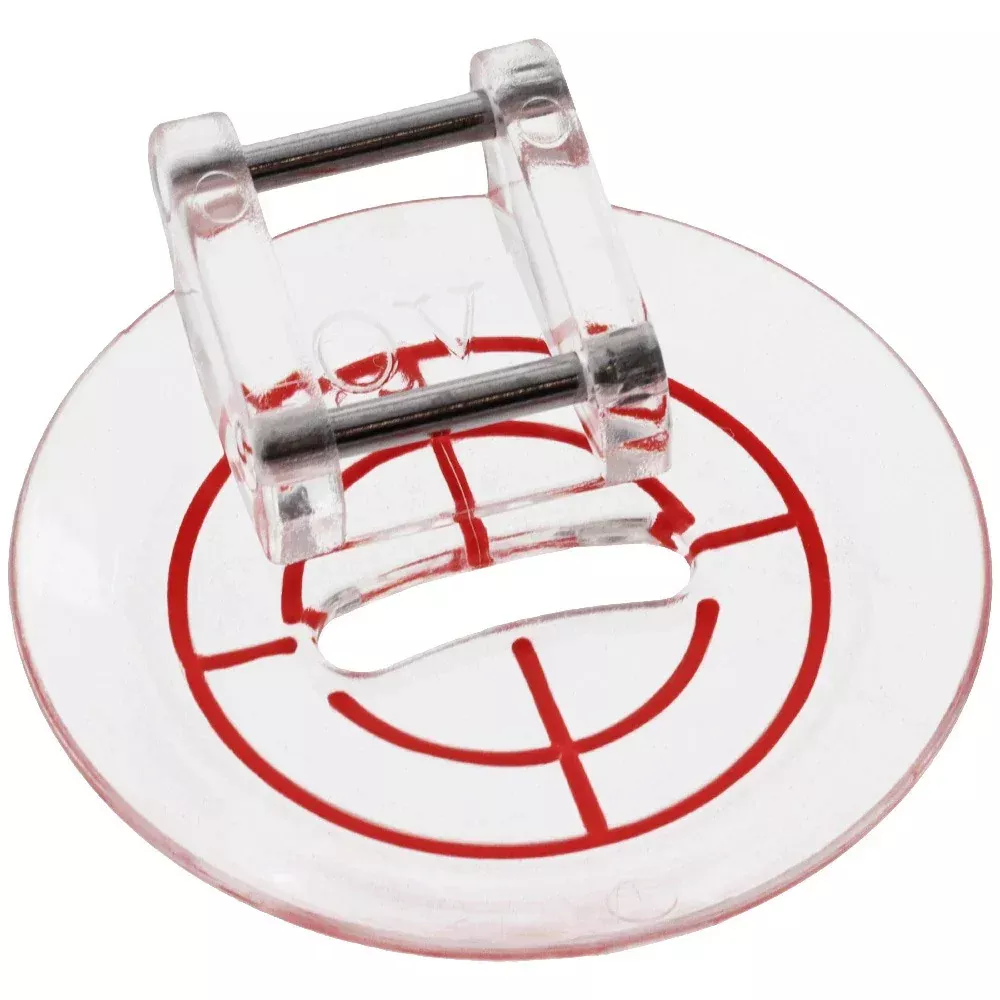 Janome Free Motion Quilting Zig Zag Foot QV 9mm 859812009 '