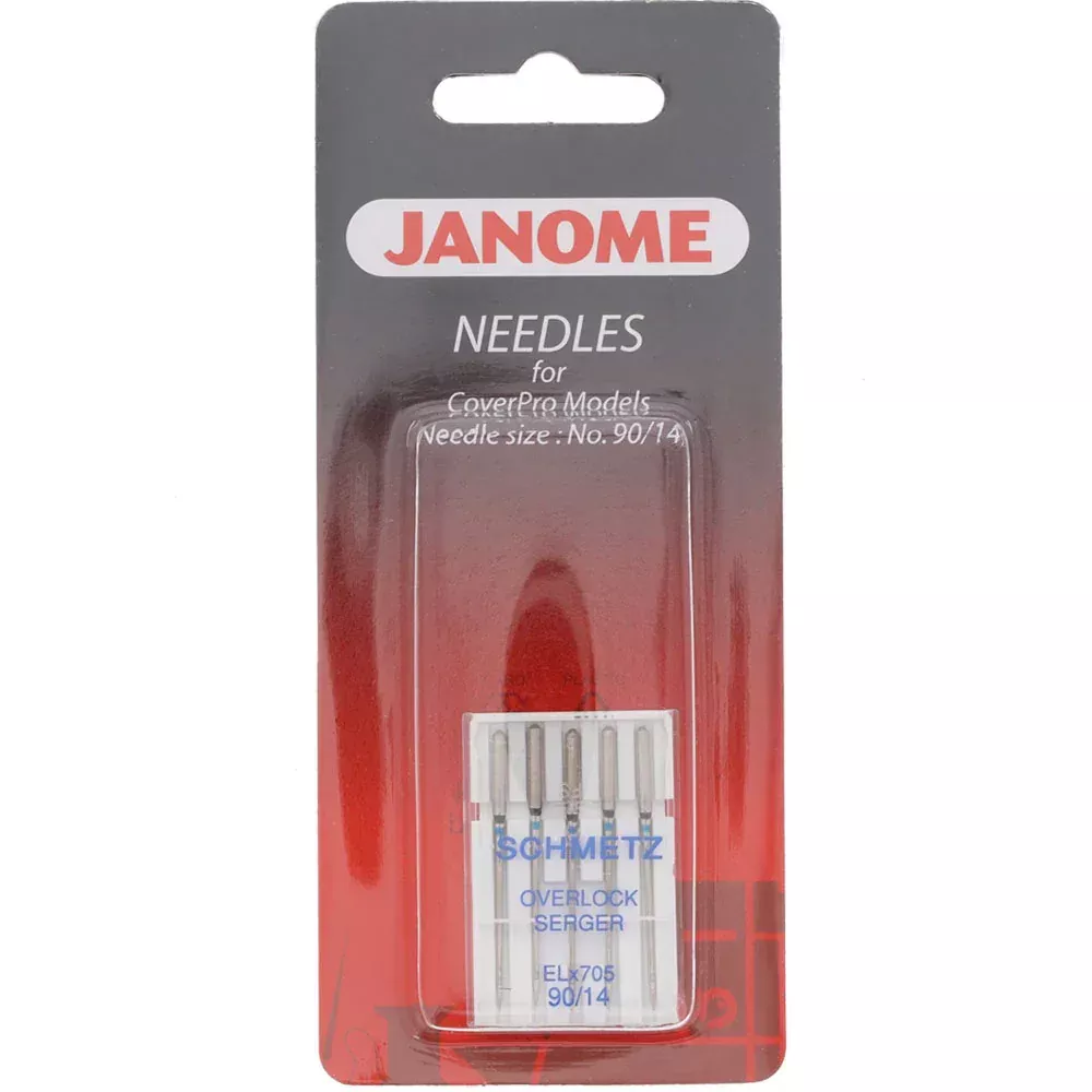 Janome Overlock/Serger Needles for CoverPro 90/14 795808104 '