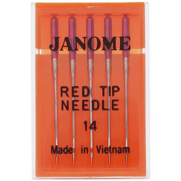 Janome Red Tip 14/90 Needles 990314000 ^