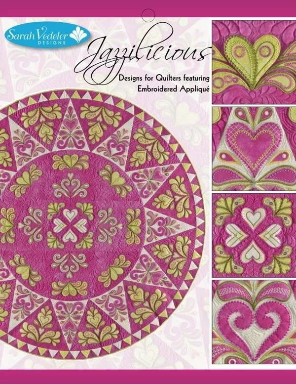 Jazzilicious Embroidery CD by Sarah Vedeler
