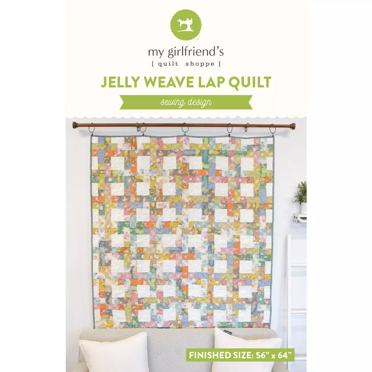 The Jelly Weave Quilt (Downloadable Sewing Pattern)