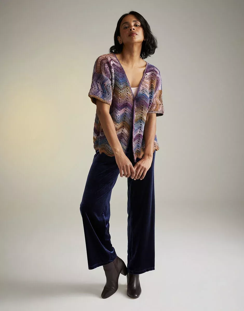 Jewelspun - Moonlit Bloom Cardigan Pattern