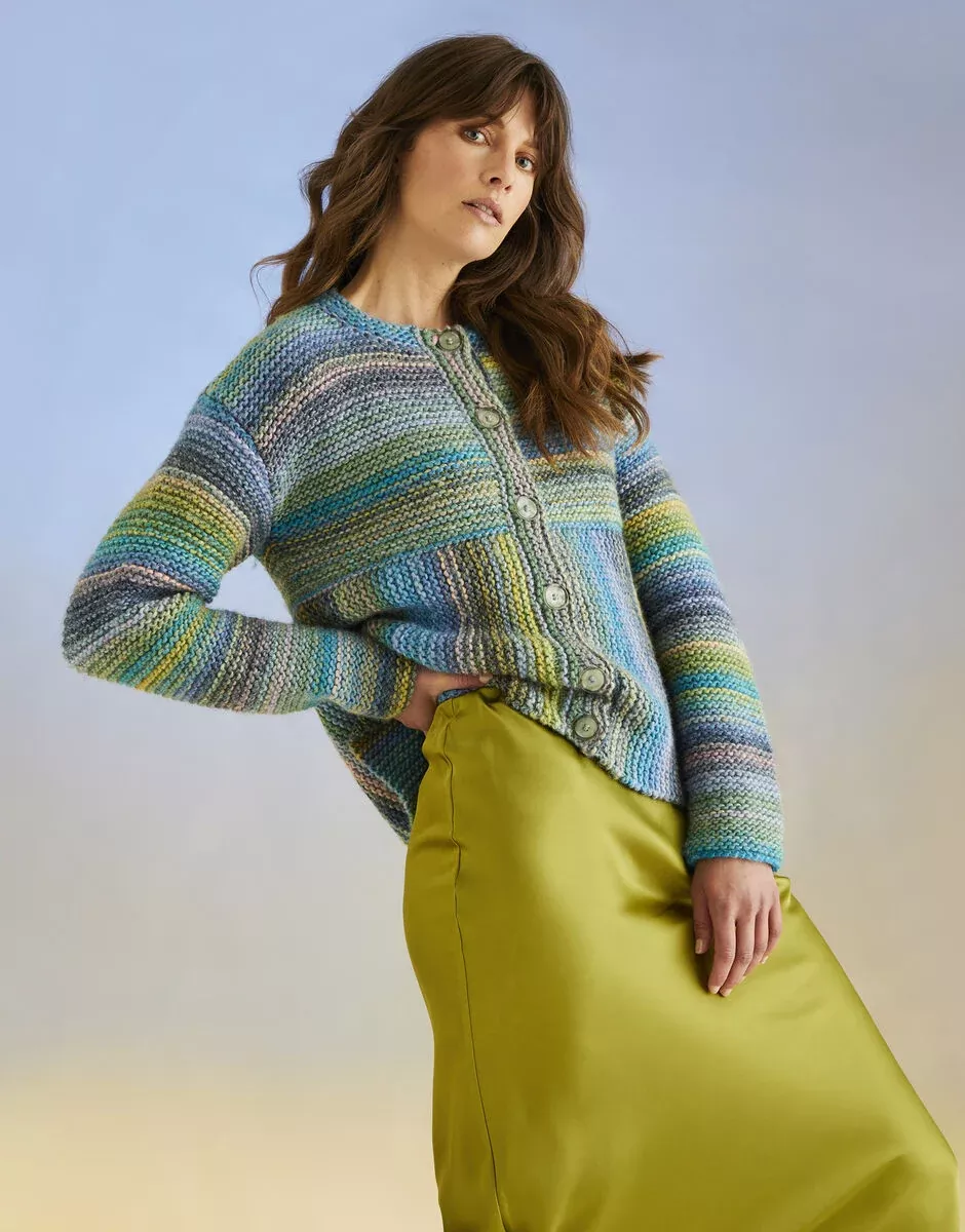 Jewelspun - Rip Tide Cardi Pattern