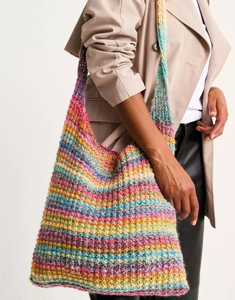 Jewelspun - Rippled Mineral Bag Pattern