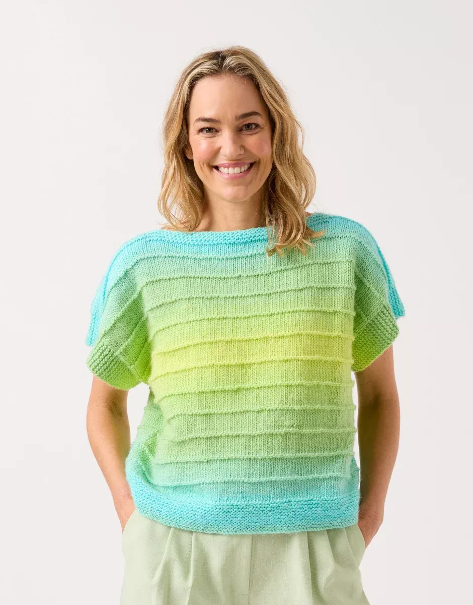 Jewelspun - To a Tee Knitted Top Pattern