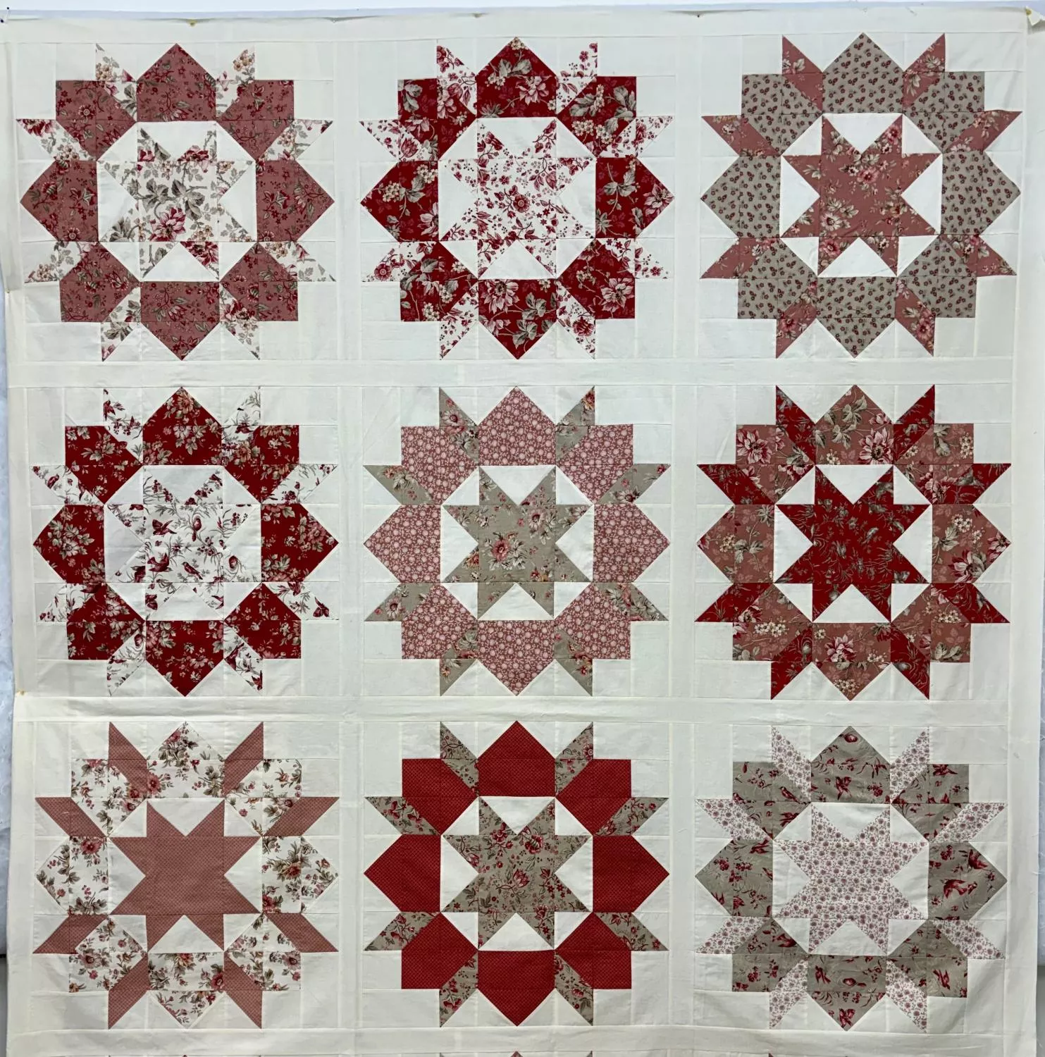 Joie De Vivre Swoon Quilt KIT - 80" x 80" includes binding