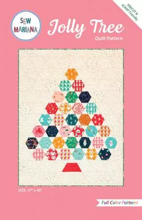 Jolly Tree Quilt Pattern by Sew Mariana SMA-117
