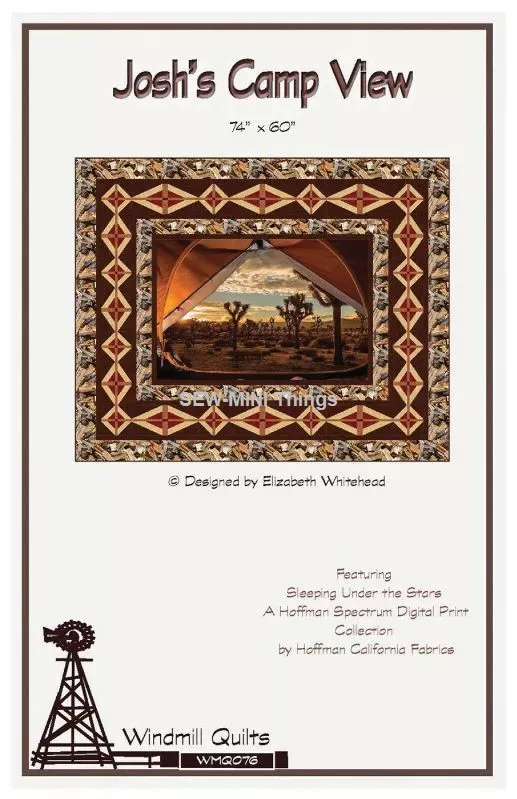 JOSH’S CAMP VIEW QUILT PATTERN FROM WINDMILL QUILTS