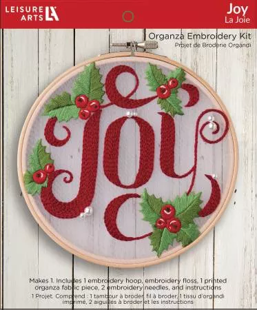 Joy Embroidery Kit 6"
