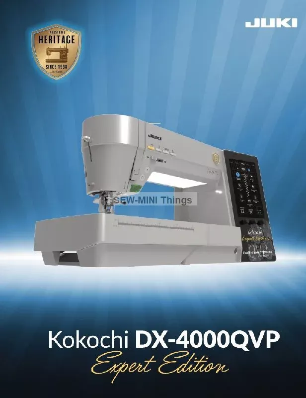 JUKI KOKOCHI DX-4000QVP