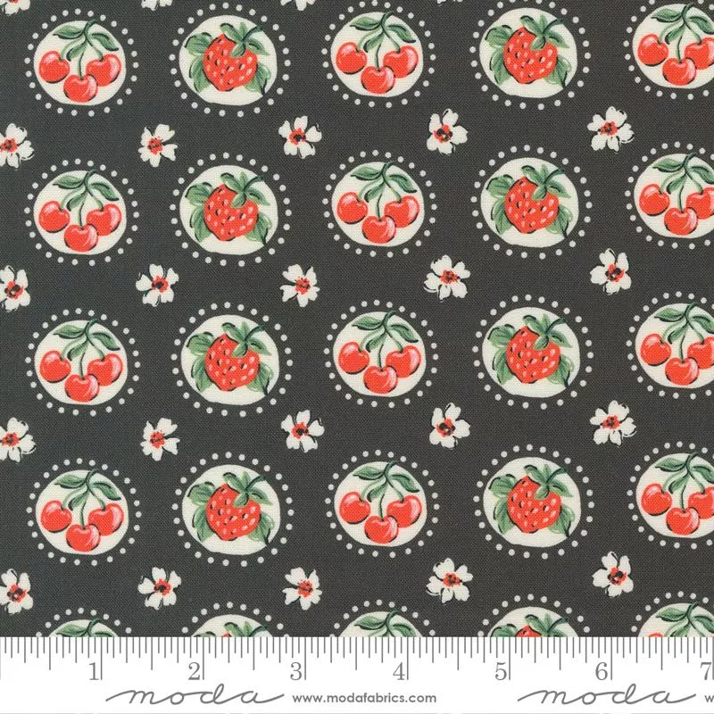 Julia by Crystal Manning for Moda - Granite Cherries 511924-22