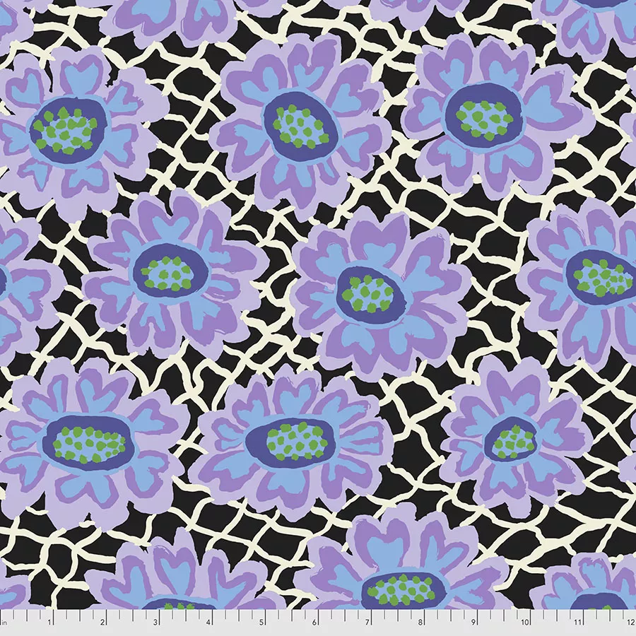 Kaffe Fasset Black Flower Net