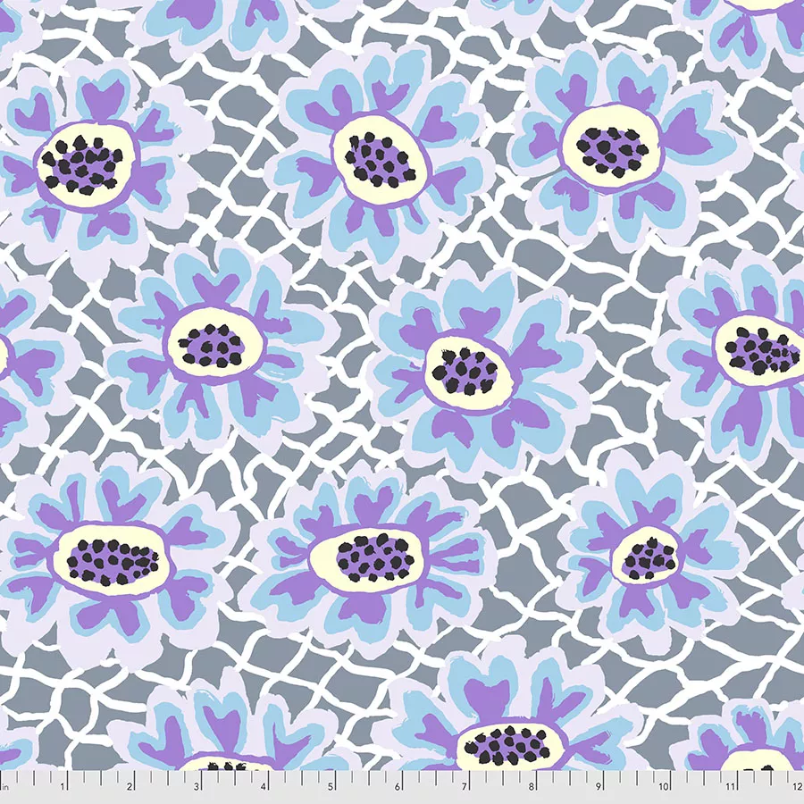 Kaffe Fasset Grey Flower Net