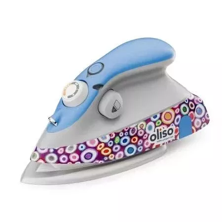Kaffe Fassett Mini Iron with Trivet by Oliso M3PRO-KAFFE