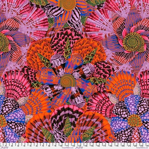 Kaffe Fassett Sailor Valentine Red Fabric
