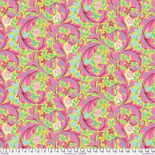 Kaffe & Morris & Co.-Leicester-Fuchsia