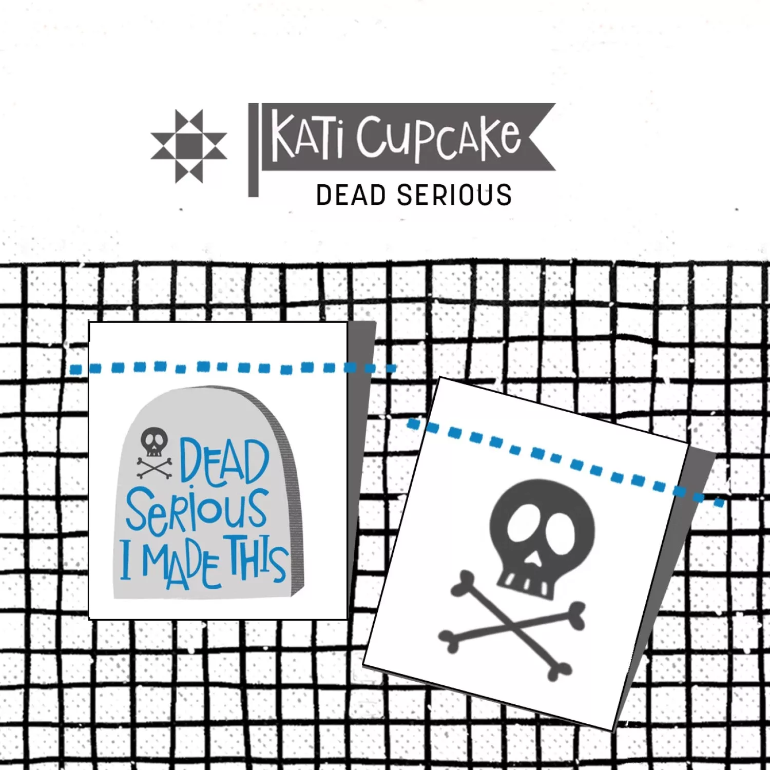 Kati Cupcake | Dead Serious Labels - 6 pack