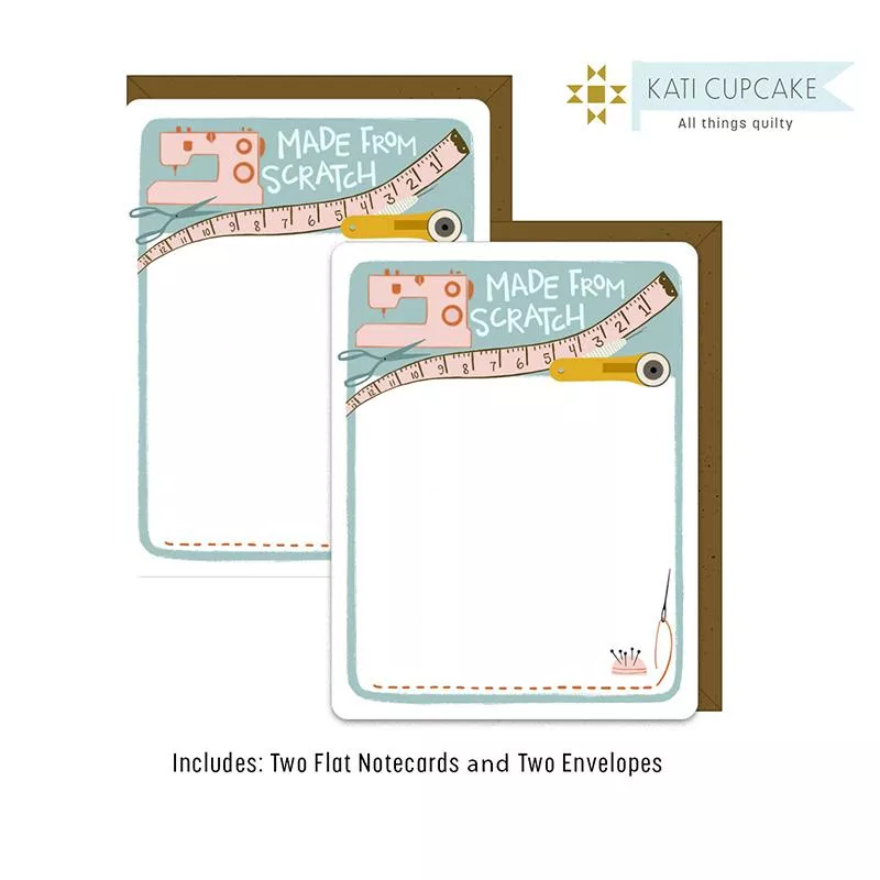 Kati Cupcake Notecard Made From Scratch