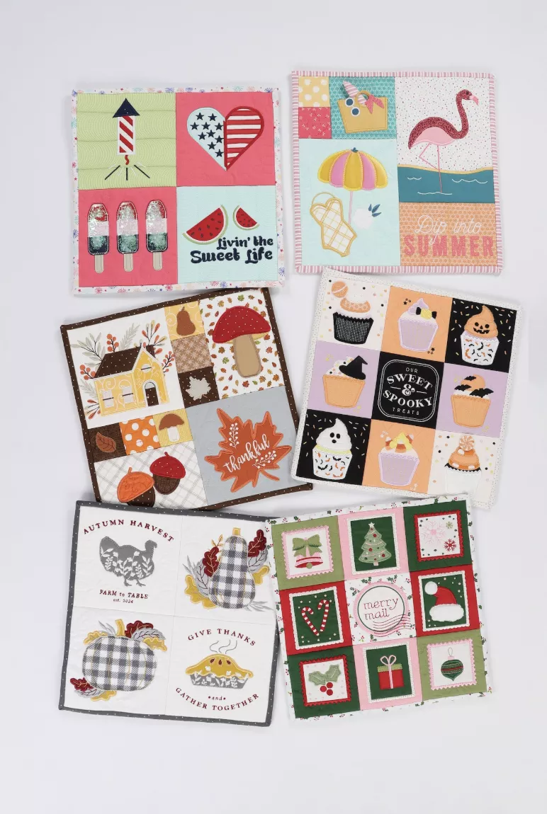 KB Mini Quilts (Vol 2 Jul-Dec) Bundle