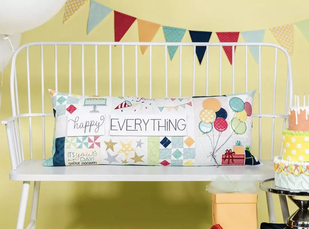 KB Shout Hooray Bench Pillow All-Inclusive Bundle