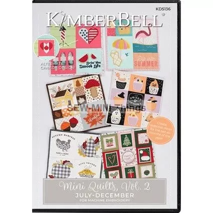 KIMBERBELL CD HOLIDAY AND SEASONAL MINI QUILT VOL 2
