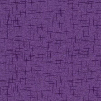 KimberBell MASQB204-V Quilt Backs 108" Purple Linen Texture ^