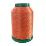 KingStar Metallic Embroidery Thread MA 24 Dark Orange A470015 from DIME - 1000m Spool ^