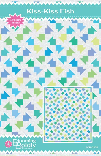 Kiss-Kiss Fish Pattern by Blooming Boldly Designs BBD-0103