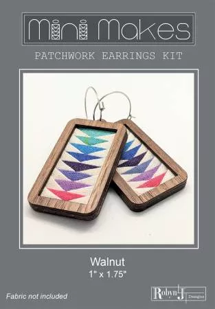 KIT Q Mini Makes Rectangle Kit and Pattern Walnut