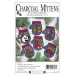 KIT W Rachel's of Greenfield Charcoal Mittens Ornament