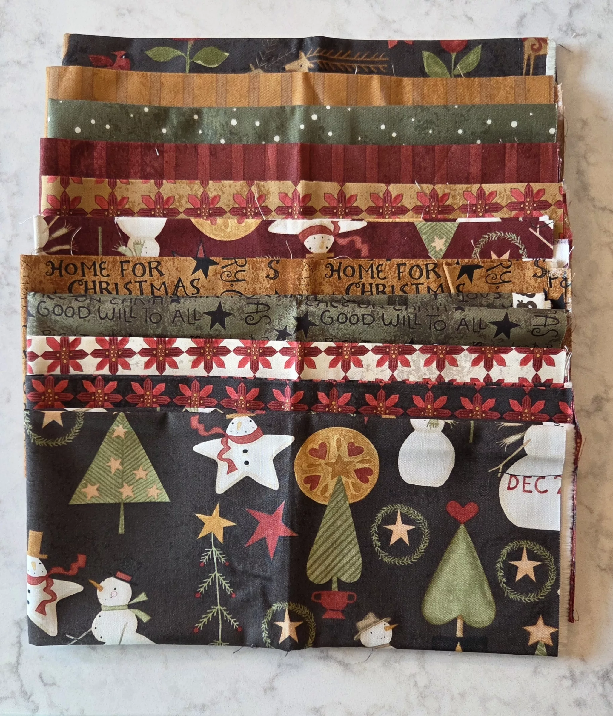 Kringle : (11) Fat Quarter Bundle I - Teresa Kogut