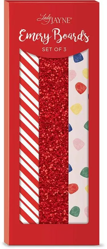 Lady Jayne Candy Stripe Gumdrop Nail File Set