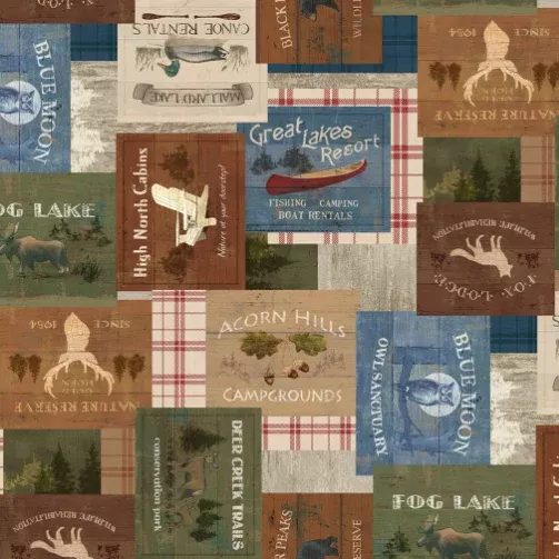 Lake & Lodge by James Wiens for Clothworks