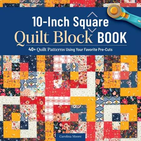 Landauer 10" Square Quilt Block by Carolina Moore 1359T Book