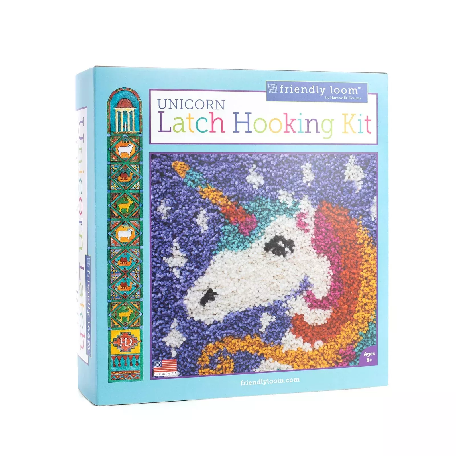 Latch Hooking Kit Unicorn