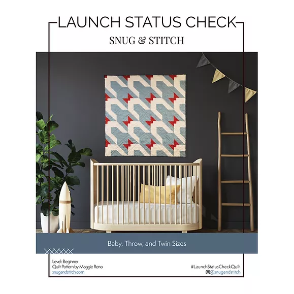 Launch Status Check Quilt Pattern