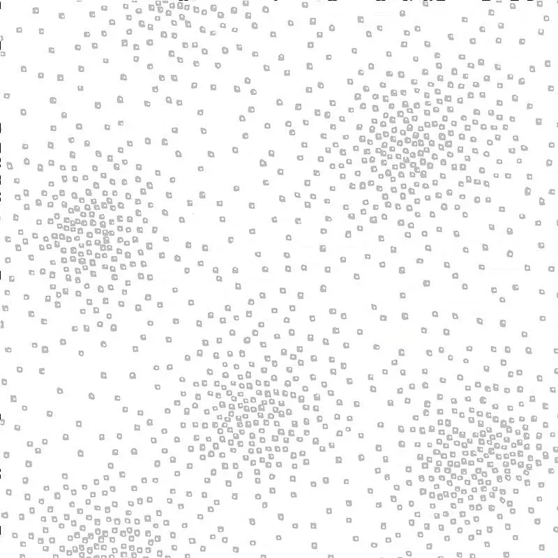 Laurel Burch Basics Confetti Gray – Remnant 16" × 44"